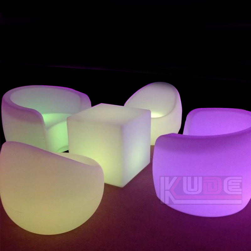 Big LED Cube Light Furniture