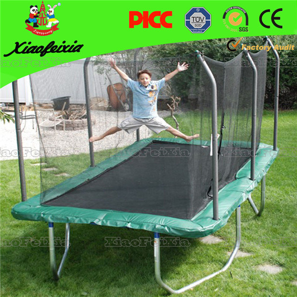 Square Outdoor Kids Trampoline Bed
