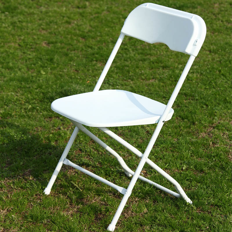 White Plastic Folding Chairs for Wedding