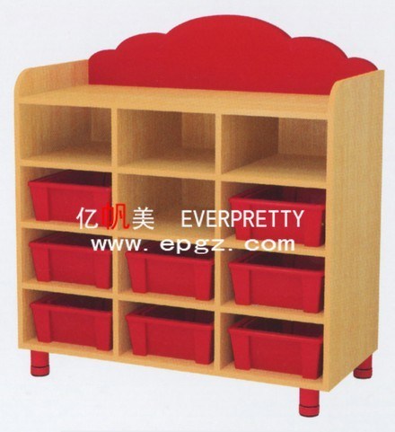 Colorful Children Wooden Cabinet for Preschool