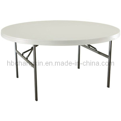 High Quality Modern Hot Selling Round Plastic Folding Table