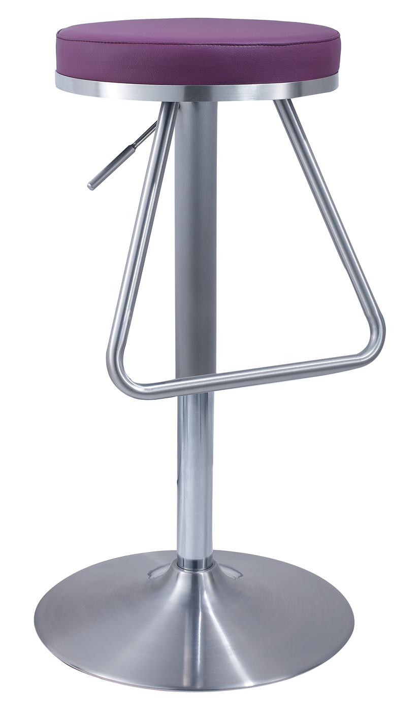 Gas Lift Stainless Steel Bar Stool