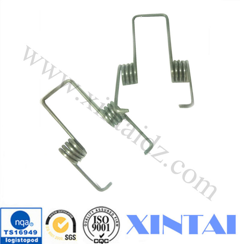 Customized Experienced Design Stainless Steel Double Torsion Spring