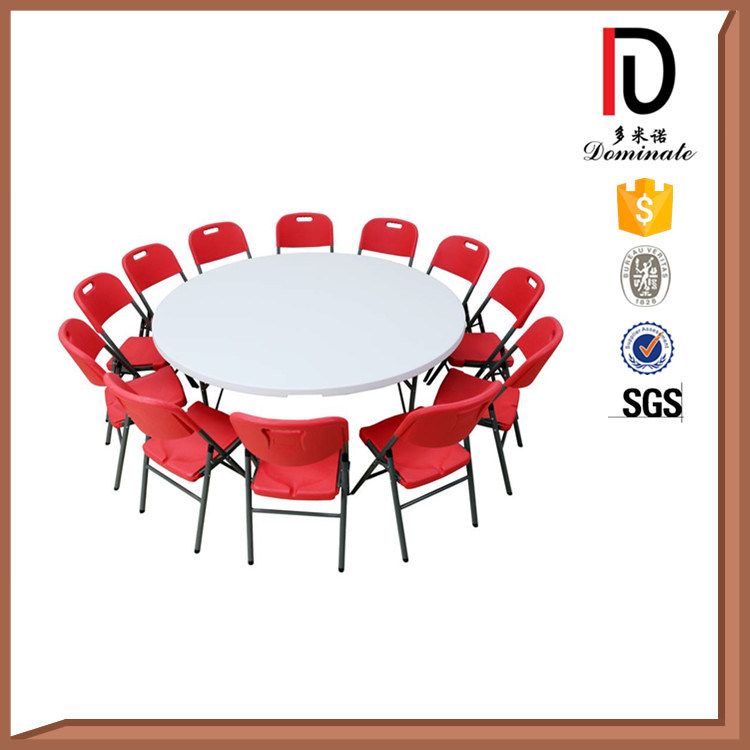 5FT High Quanltiy Plastic Folding Round Dining Table (BR-T011)