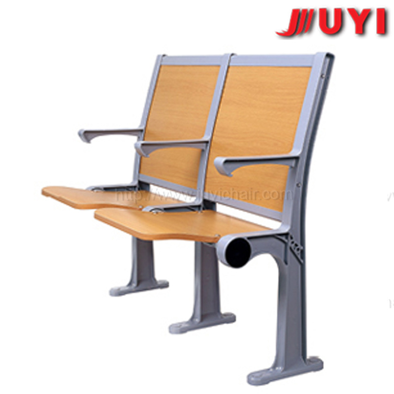 Jy-U201 Modern Classroom Study Matel Lecture Chair with Metal Armrest