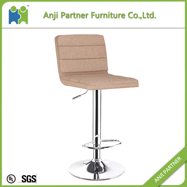 Low Price Modern Comfortable Fabric Cover, Foam Inside Bar Stool Chair Legs (Wukong)