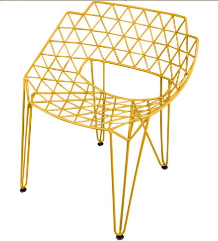Continuous Wire Chair by Wilde Spieth