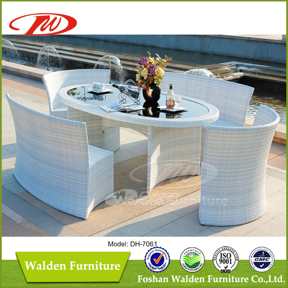 Garden Furniture Wicker Dining Set (DH-7061)