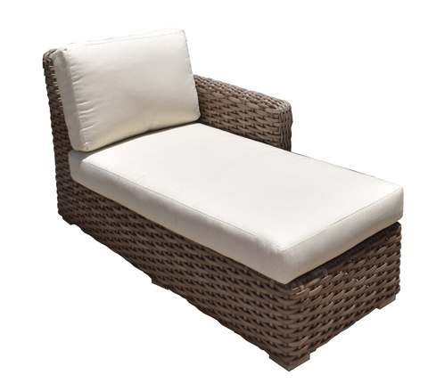 Chicago Popular Wicker Chaise Lounge, Sun Lounger, Chair Lounge