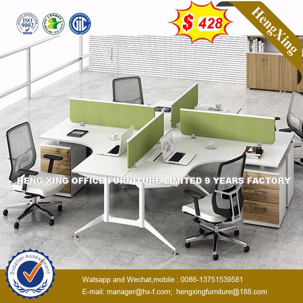 L Shape Design Training Place Bureau Office Partition (HX-6M207)