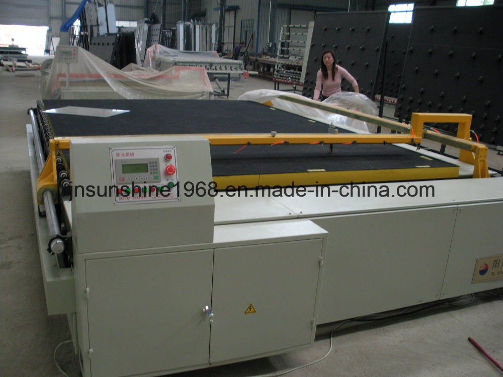 Straight Line Glass Cutting Machine, Float Clear Glass Cutting Table