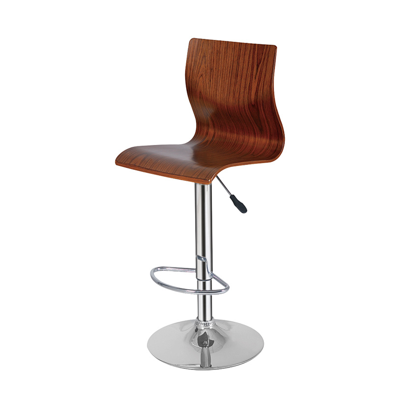 Modern Bar Furniture Bentwood Adjustable Lift Bar Chair (FS-WB913)