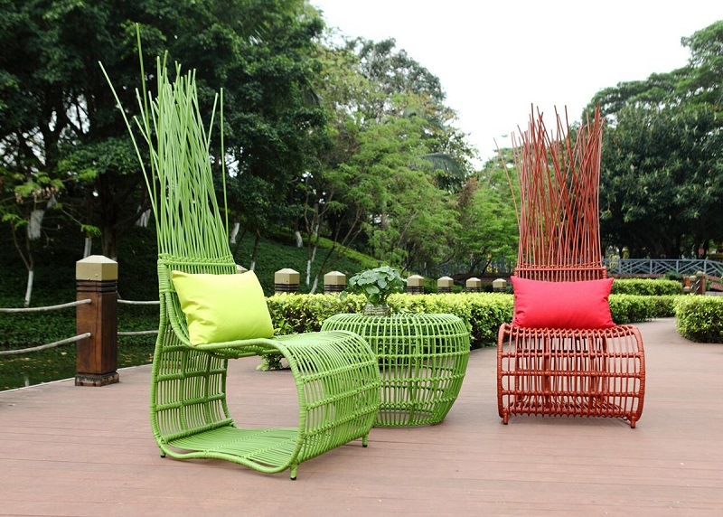 Outdoor Table and Chair for Garden Furniture Set (HCQ88)