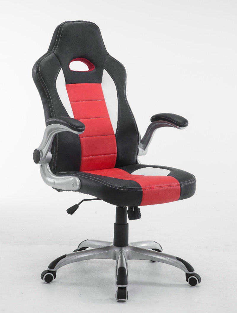 Racing Style Mesh Chair Leather Gamer Computer Chair Ly-4011