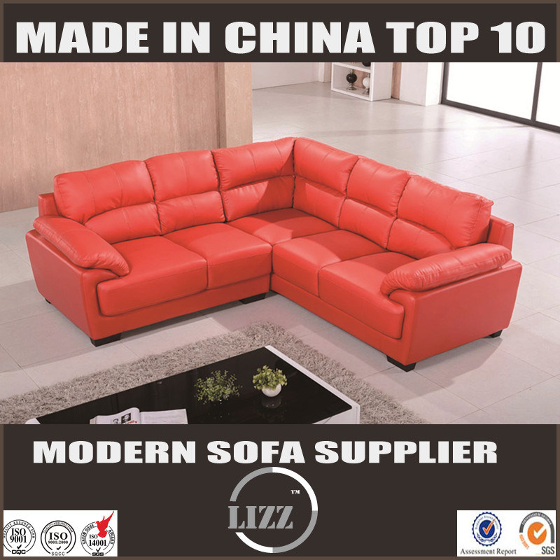 Fashionable Modern L Shape Leather Sofa Lz371b