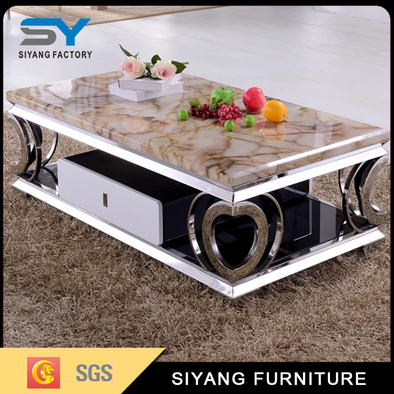 Stainless Steel Furniture Coffee Table