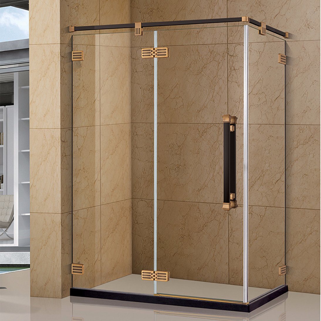 Square Shape Shower Room Shower Cubicle