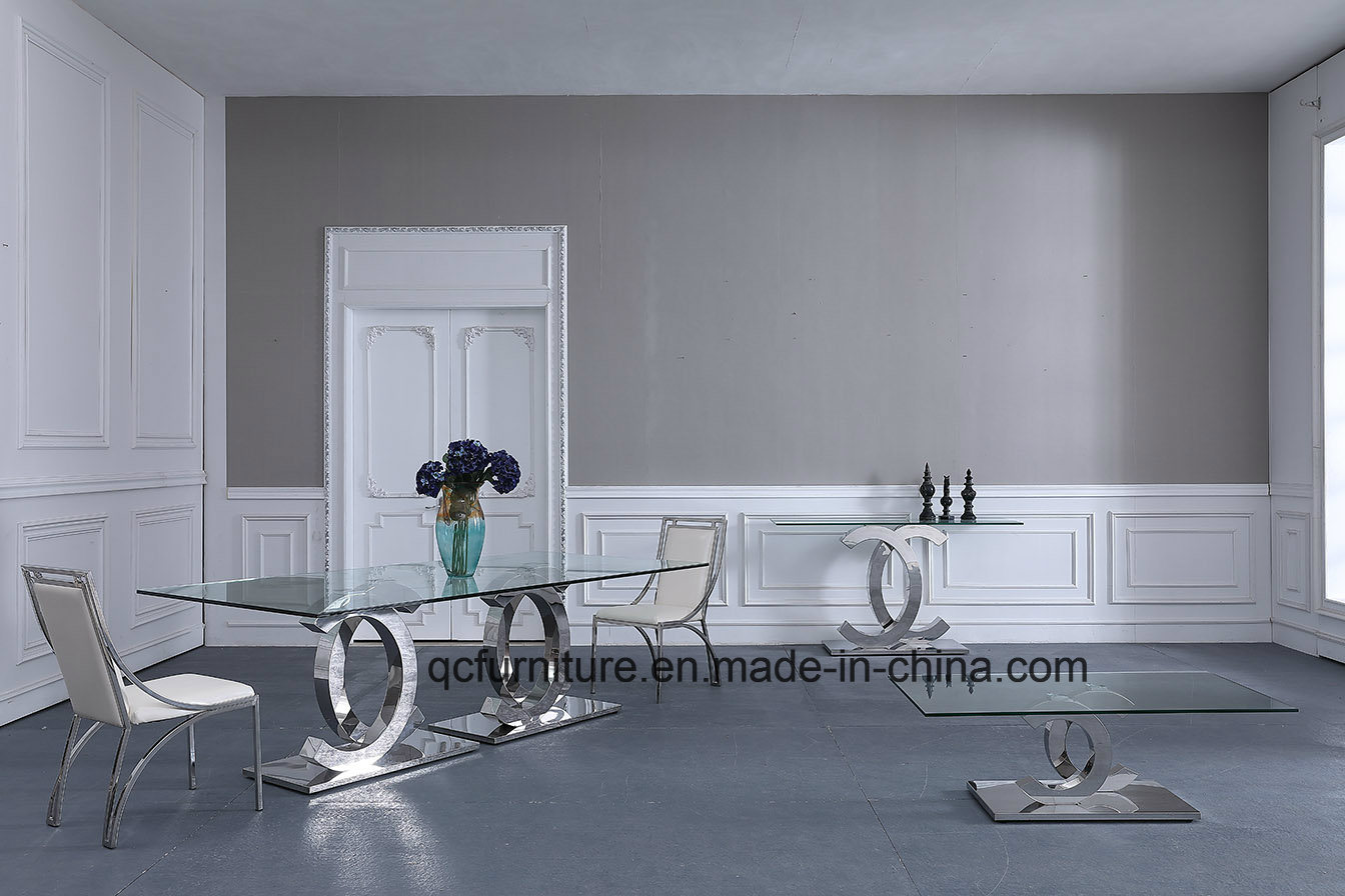 Glass Dining Table for Dining Room Furniture