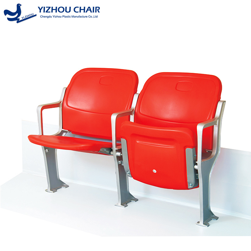 Outdoor Sports Facilities Folding Seats Plastic Stadium Chair