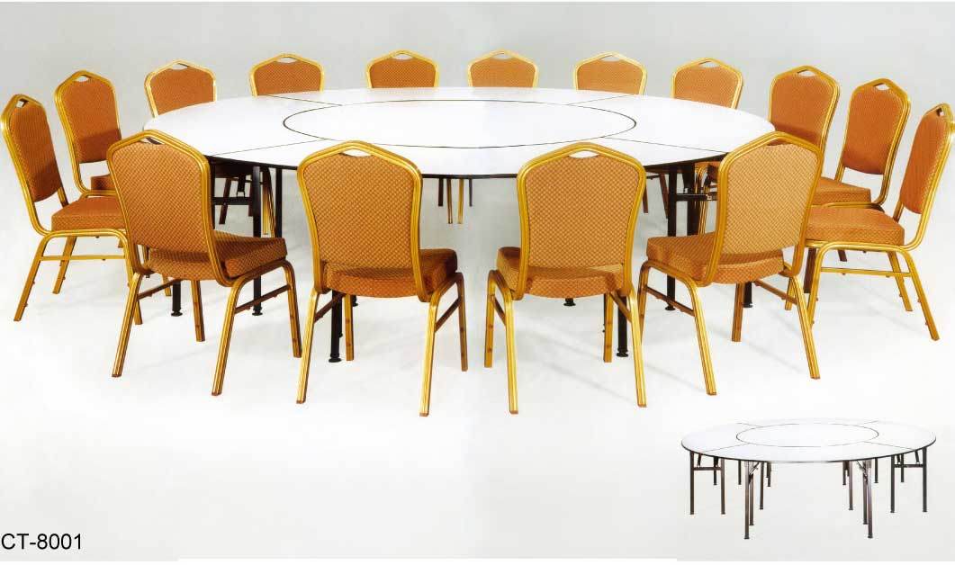 Five Parts Folding Banquet Table