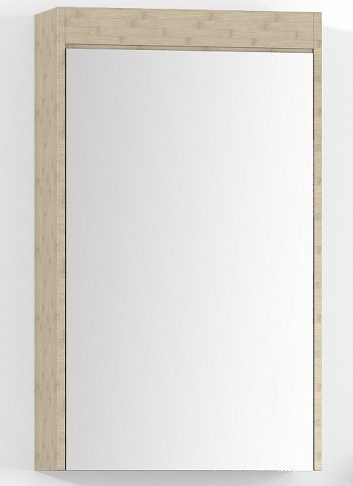 Classic Bamboo Bathroom Cabinet with Mirror (BMM-005-24)