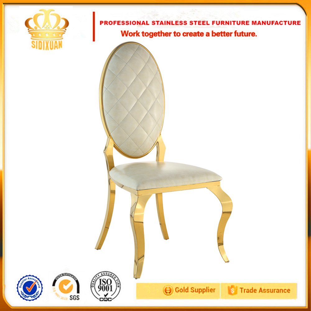 Modern Restaurant Furniture Chair with Leather Cushion Cy306