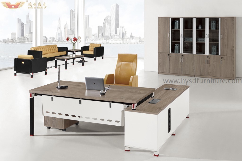 Modern Melamine Executive Desk for Office Furniture