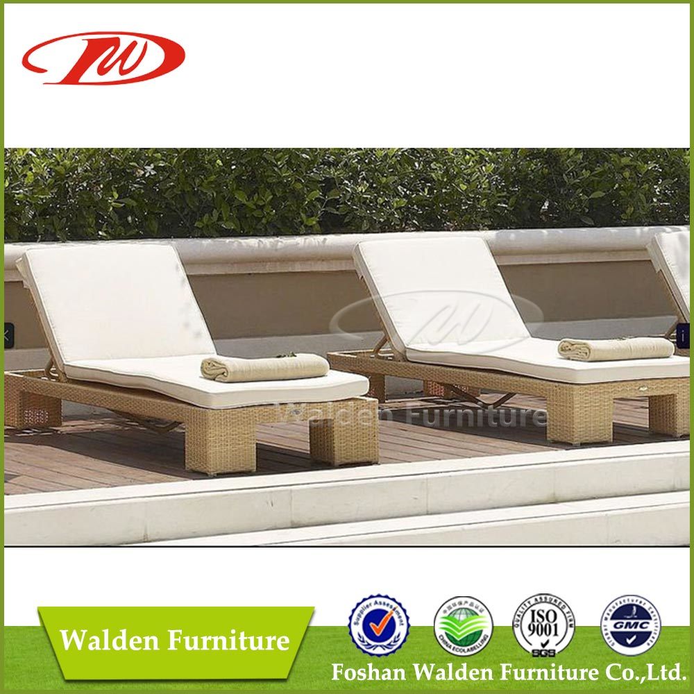 Outdoor Furniture Rattan Sun Lounger (DH-9548)