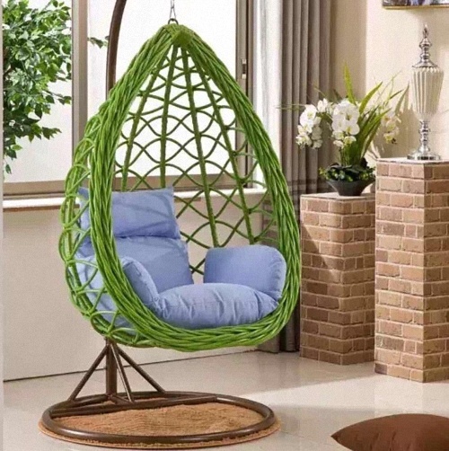 Outdoor Chair/Rattan Egg Shape Furniture Garden Swing Chair