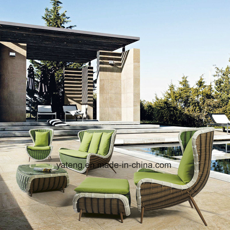 New Design Popular Hotel Furniture Rattan Outdoor Sofa Set Garden Sofa Outdoor Sofa