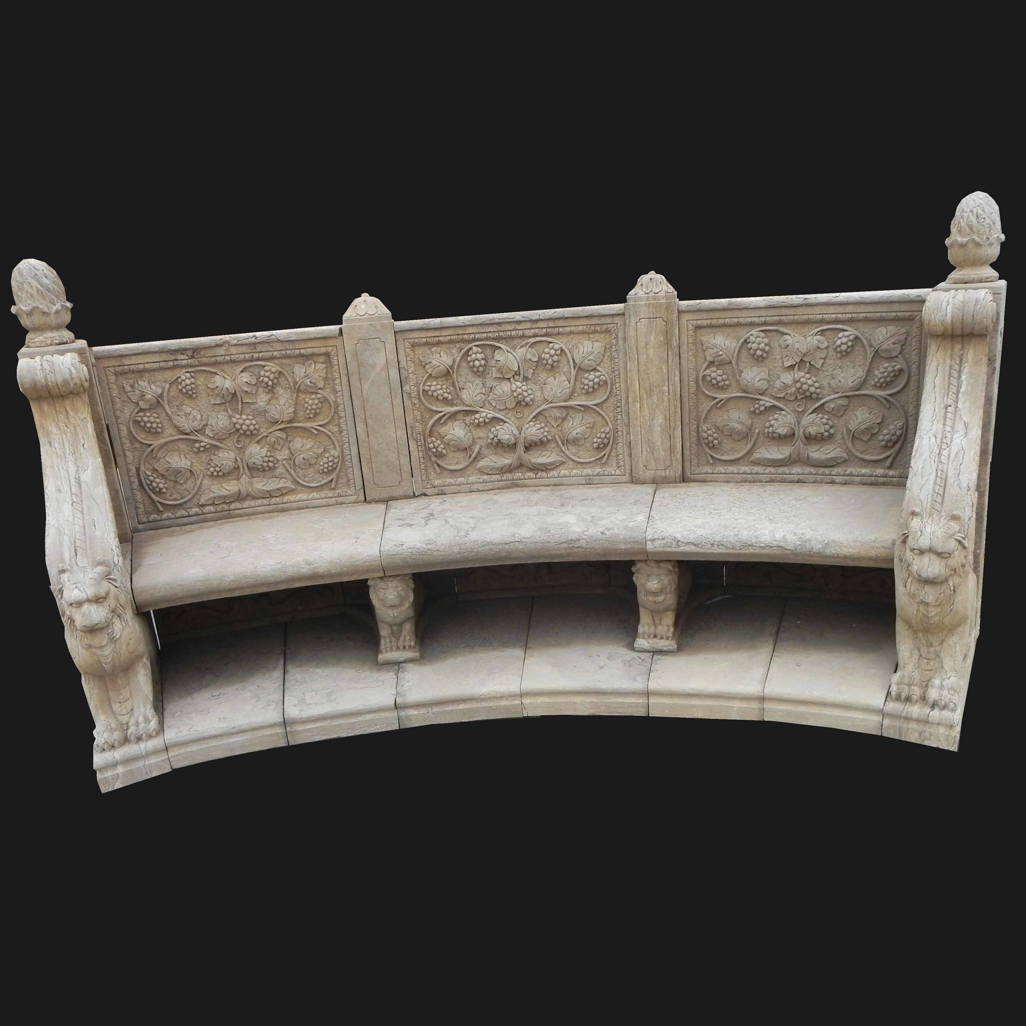 Stone Bench Seat, Garden Bench Furniture (BNH100)