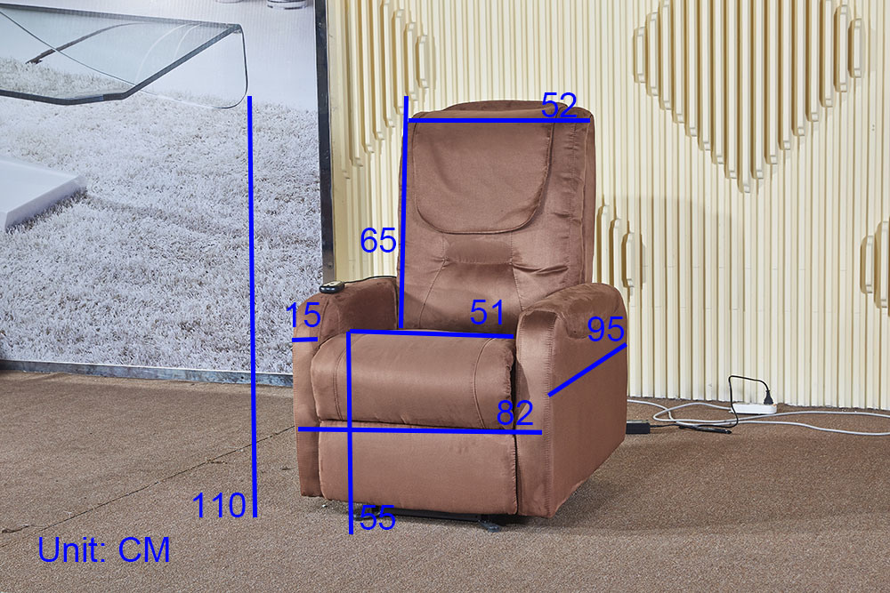 Durable Fabric Sofa Chair with Gas Lift (D01-S)