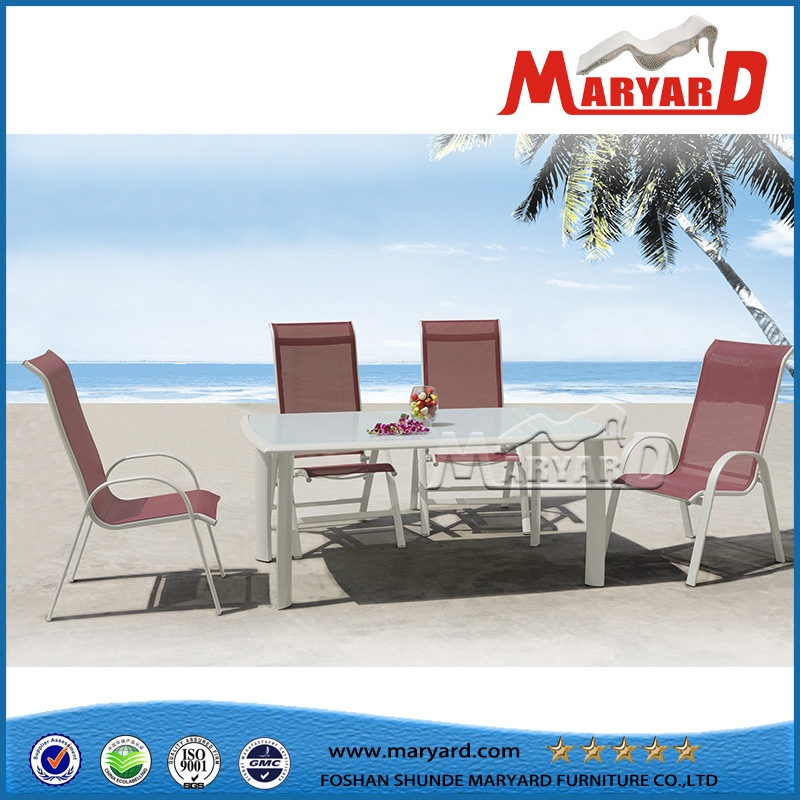 Wholesale Stackable Sling Aluminum Chairs Outdoor Furniture
