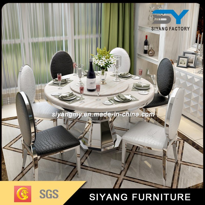 Banquet Furniture Wedding Marble Top Dining Table