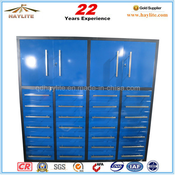 Heavy Duty 28 Drawer Metal Tool Storage Cabinet with Caster