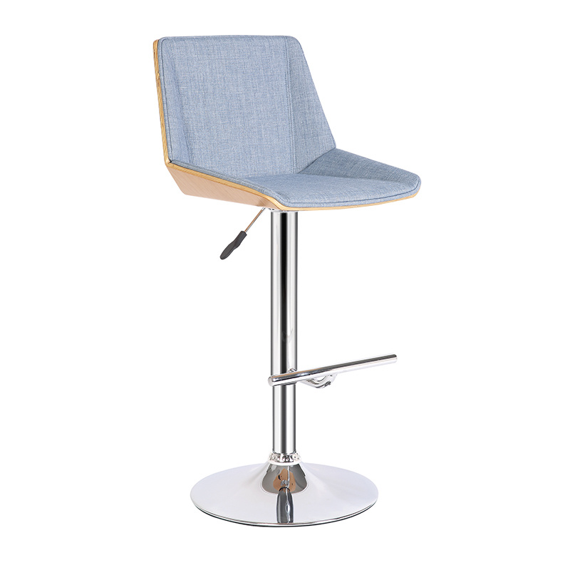 Modern Wooden and Fabric Furniture Leisure Bar Chair (FS-WB1978)