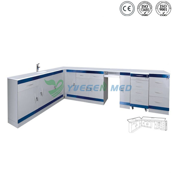 Ysja-Lb-01 Hospital Medical Furniture Combined Cabinet