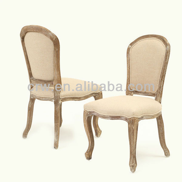 Rch-4008 Vintage Fabric Dining Chair
