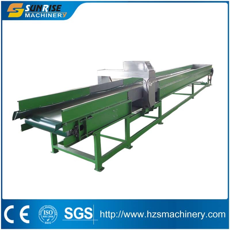 Plastic Bottle Sorting Table with Metal Detector