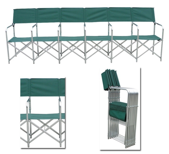 Aluminum Alloy Folding Bench Waiting Chair for Hospital (SLV-YH5)