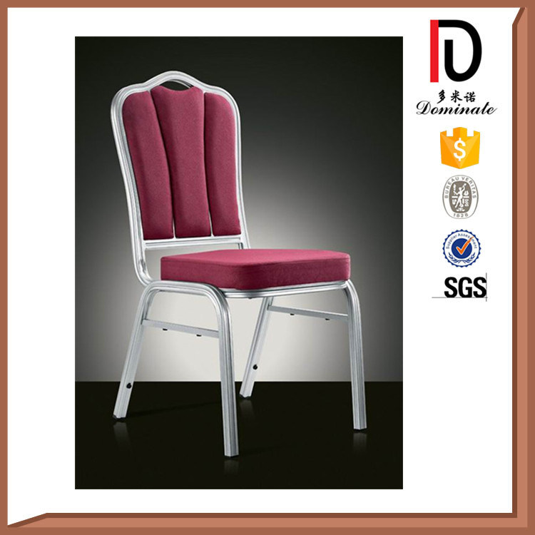 Curved Back Discount Aluminium Stacking Chair for Banquet Party (BR-A110)