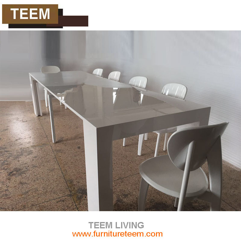 Wooden Dining Table Designs Tempered Extendable Dining Table