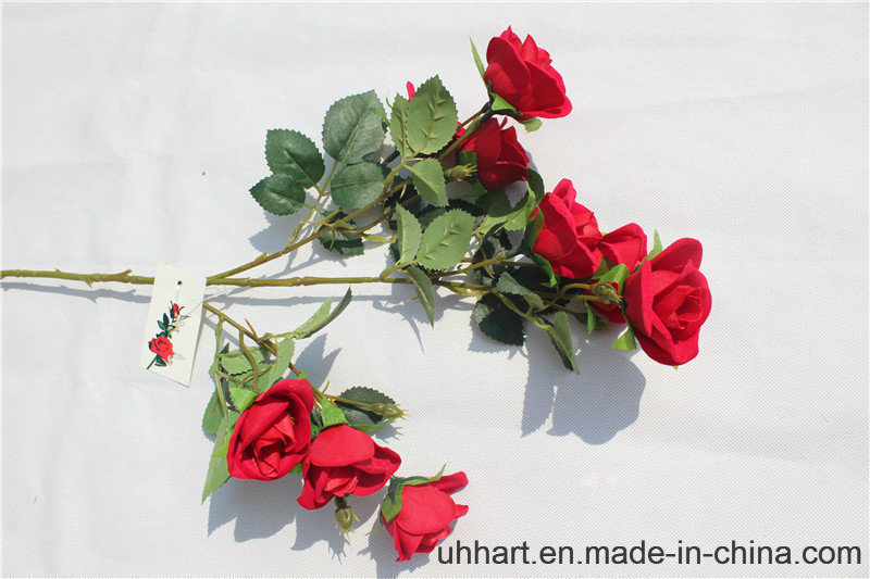 Real Touch Rose Faux Flowers for Home Wedding Decoration Artificial Flowers