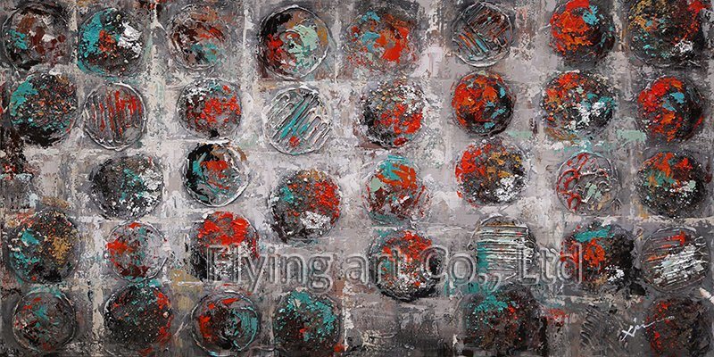 Reproduction Abstract Oil Painting