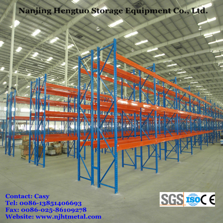 Hengtuo Warehouse Storage Heavy Duty Pallet Racking with Wire Decking