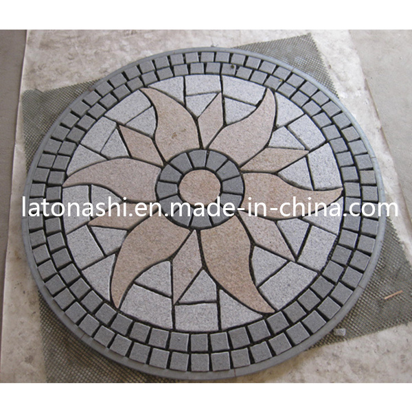 Granite Flamed Paving Patterns Stone for Outdoor Landscape, Flooring, Pathway