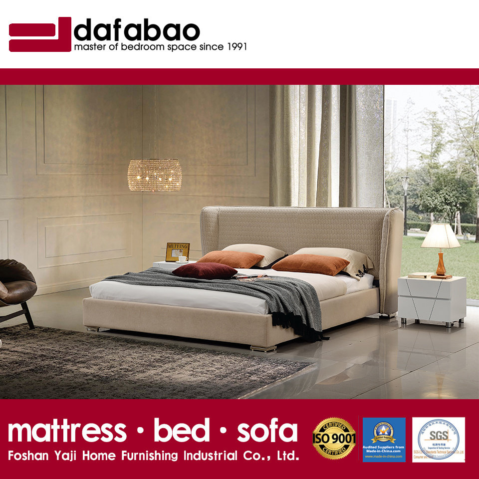 High Quality Bedroom Furniture Modern Washable Bed G7007
