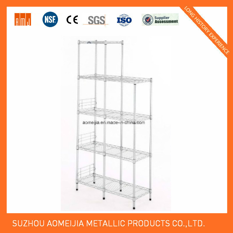 Metal Wire Adjustable Steel Fashionable Chrome Wire Shelf
