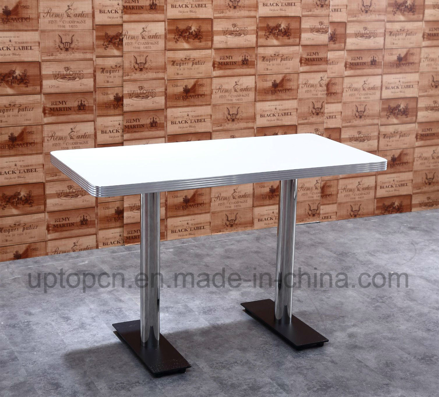 Durable Plywood Rectangle Restaurant Table with HPL for Dining Room (SP-RT497)