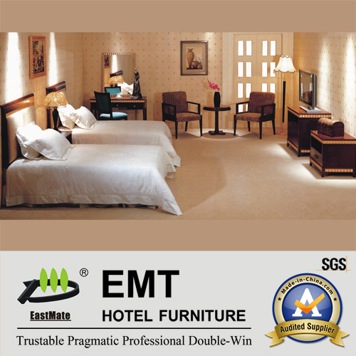 High Quality Hotel Bedroom Furnitury Set Twin-Bed (EMT-B0901)